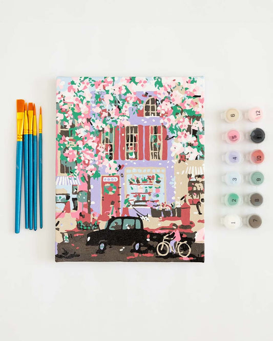 Mini Paint By Numbers - Periwinkle Blossom
