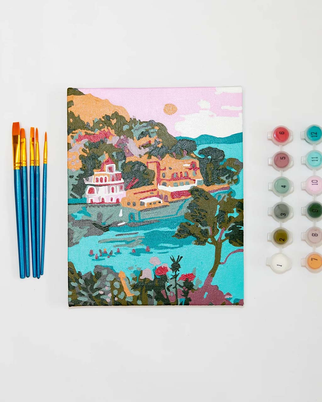 Mini Paint By Numbers - Portofino