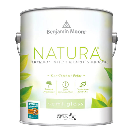 Benjamin Moore Natura Semi-Gloss Interior Paint 514