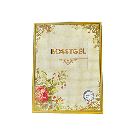 BOSSY Metallic Gel Paint EMBOSSED Set of 12 jars