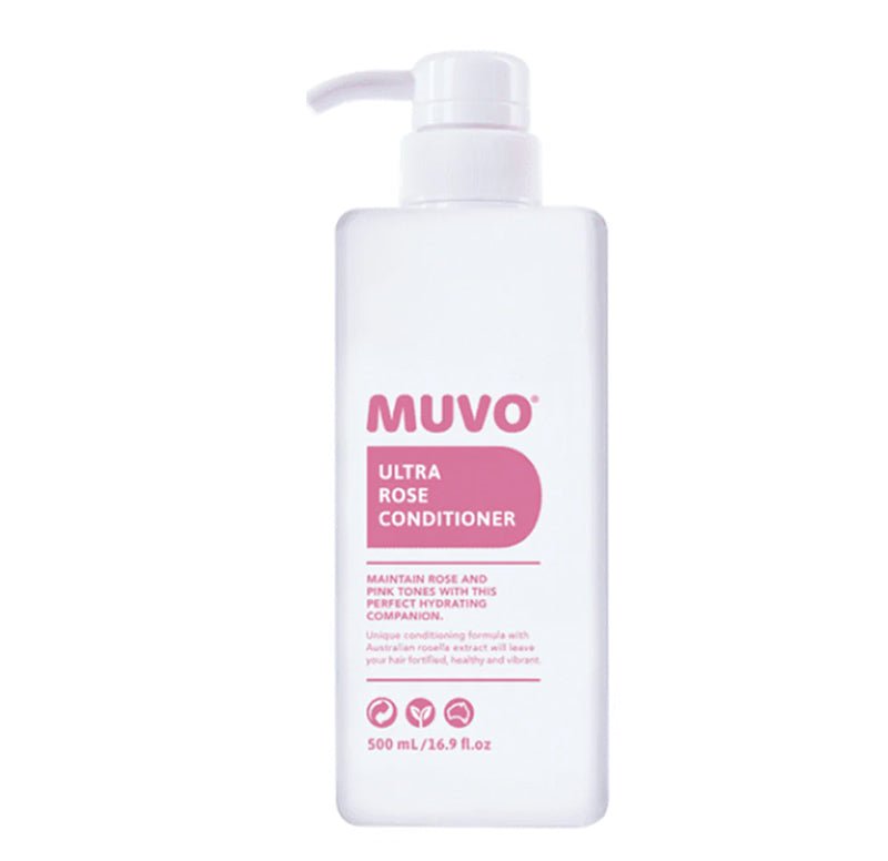 Buy MUVO Ultra Rose Shampoo or Conditioner 500ml at Lila Beauty - Korean and Japanese Beauty Skincare and Makeup Cosmetics