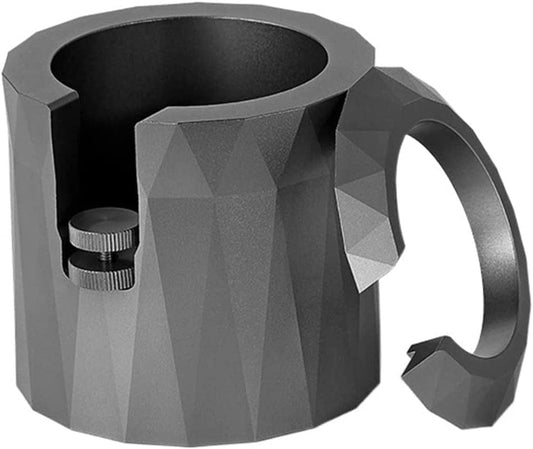 Coffee Tamper Stand Mat Espresso Portafilter Holder Rack Aluminum Alloy Adjustable Coffee Machine Tool Barista Accessories (Color : A)