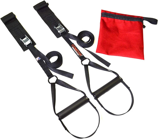 Comcor Door Suspension Trainer Great for Home Workouts and Travel - Fully Assembled