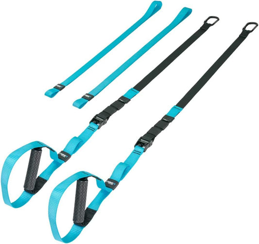 Crankit Pro Straps: Free Trainer Course Included | Dual Anchor Suspension Fitness Straps | Designed for Gyms, Trainers, Sports Teams & Commercial Use