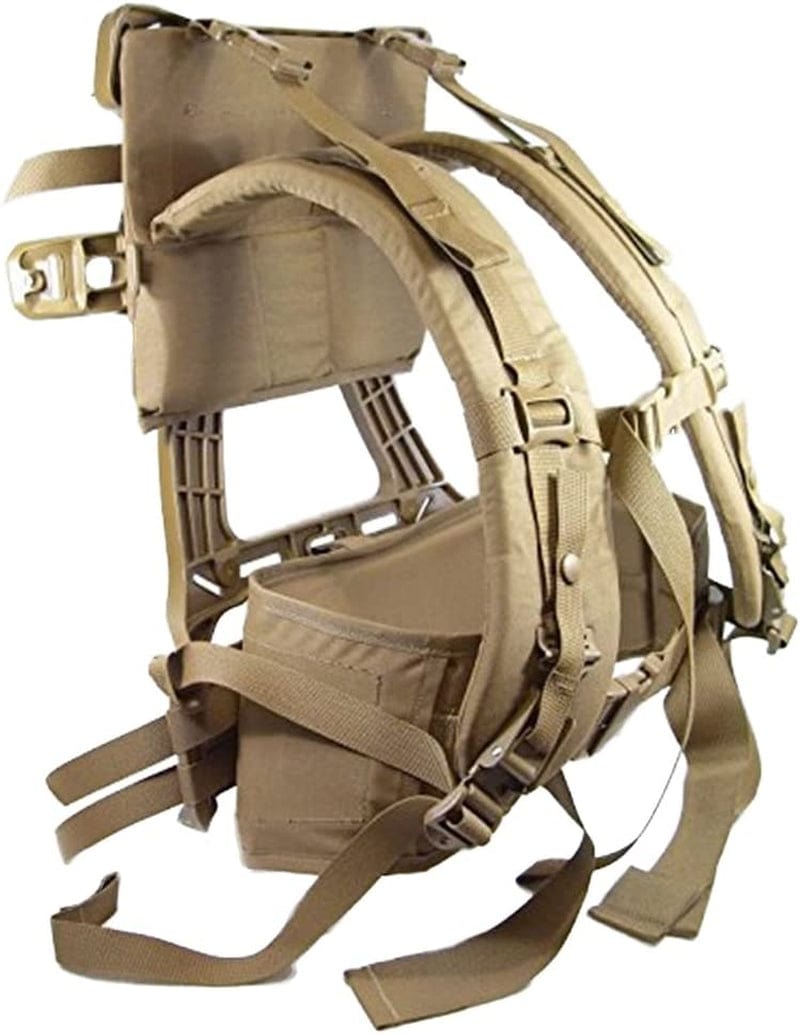 Eagle Industries US Army Military Marine USMC FILBE Gen II Coyote Complete Suspension Set System Shoulder Harness Assembly Straps + Waist Hip Belt + Frame GI
