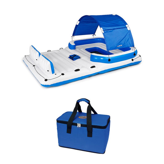 Bestway Tropical Breeze Floating Island Raft with Intex Repair Patch Kit