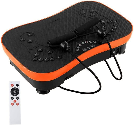 FITOOM Whole Body Vibration Plate Exercise Machines, Vibration Platform Machine, Vibration Plate Exercise Machine for Home Gym (Orange)