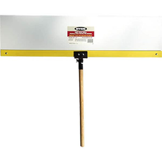 36" x 9" Hi-Impact Poly Spray Shield with Pivot Neck & 18" Handle