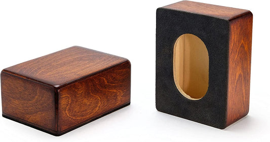 Karel Woodcraft Traveler Handstand Blocks (2 Ultralight Non-Slip Wooden Blocks)