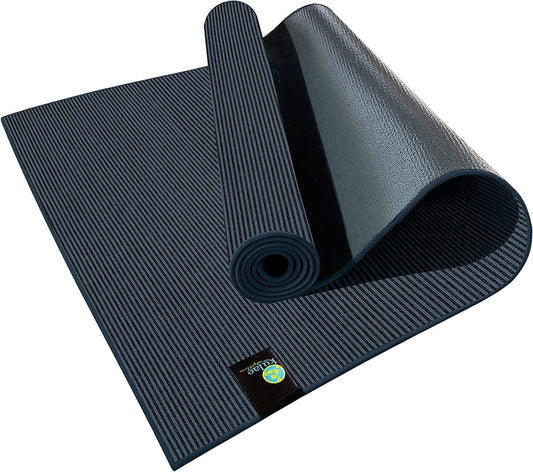Kulae Elite Hybrid 5Mm - Non-Slip, Eco-Friendly, Hot Yoga Mat/Towel Combo for All Types of Yoga, Pilates and Fitness, 72" X 24"