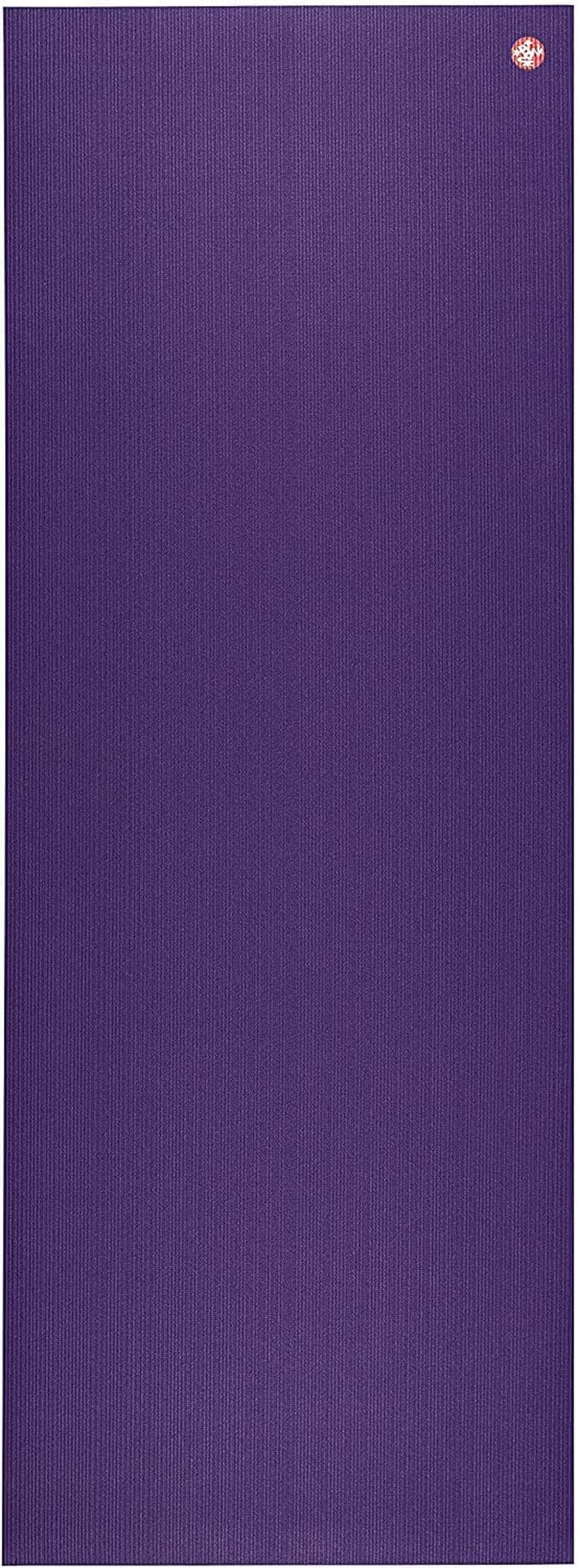 Manduka PRO Yoga Mat – Premium 6Mm Thick Mat, Eco Friendly, Oeko-Tex Certified, Free of ALL Chemicals, High Performance Grip, Ultra Dense Cushioning for Support & Stability in Yoga, Pilates, Gym and Any General Fitness - 71 Inches, Purple