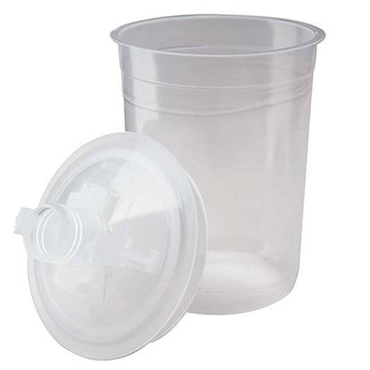 3M 60455050884  PPS Mini Lid & Liner Kit - 6oz - 50 lids & liners per kit - 1 kit per case - 200 micron filter