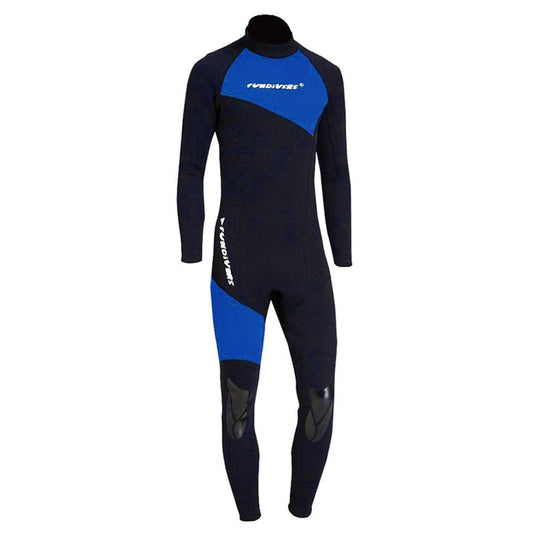 Men'S Diving Wetsuit S 1.5Mm Neoprene Wetsuit Surf Snorkeling Swimming Scuba Diving - Blue XL