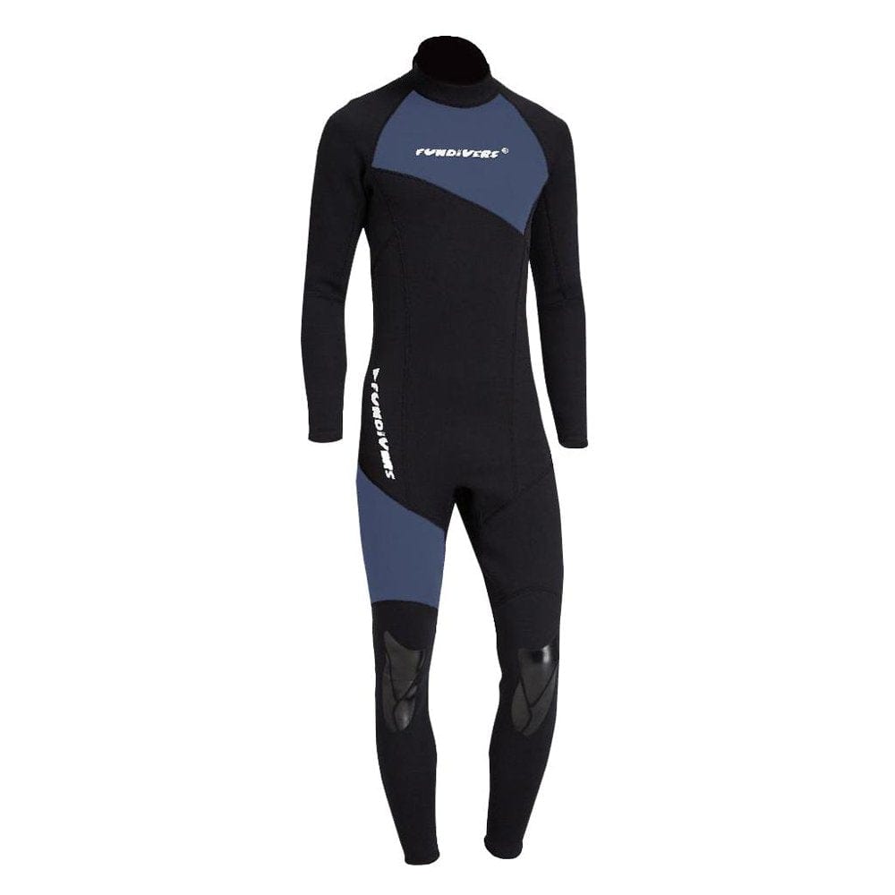 Men'S Diving Wetsuit S 1.5Mm Neoprene Wetsuit Surf Snorkeling Swimming Scuba Diving - Blue XL