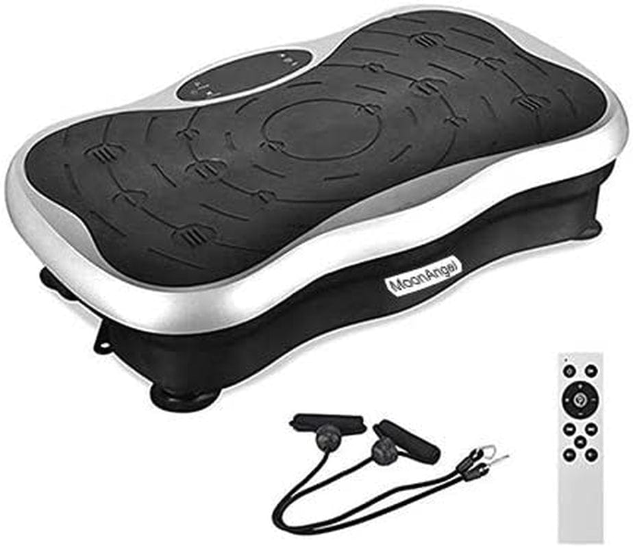 Moonangel Rejection of Fat Vibration Platform Exercise Machines,Whole Body Vibration Plate,Fit Massage Vibration Platform Machine with Remote&Bands for Body Workout Weight Loss&Toning