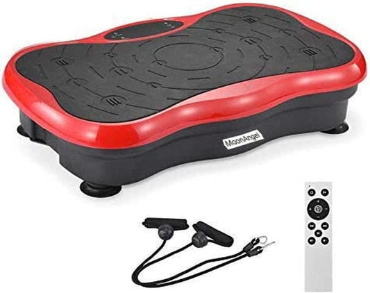 Moonangel Rejection of Fat Vibration Platform Exercise Machines,Whole Body Vibration Plate,Fit Massage Vibration Platform Machine with Remote&Bands for Body Workout Weight Loss&Toning