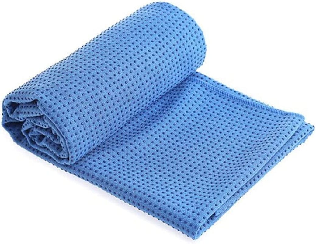 N/A Anti-Slip Microfiber Yoga Mat Towel Home Gym Fitness Pilates Pad Blankets Soft Cover (Color : C, Size : 183 * 63Cm)