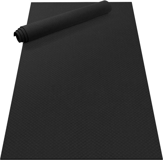 Odoland Large Yoga Mat for Pilates Stretching Home Gym Workout, Extra Thick Non Slip Exercise Mat, Extra Wide Fitness Mat for Men and Women, Mutil-Size X 1/4'' Thick