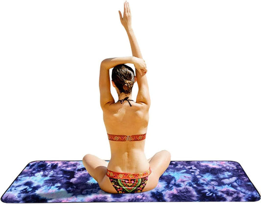 Ohhgo Yoga Towel Non-Slip Super Absorbent Yoga Towel for Yoga Pilates 24.8Inch X 72Inch2 Yoga Towel Yoga Towel Non-Slip Yoga Towel Yoga Towel Non-Slip Yoga Towel Super Absorbent Yoga Towel Yoga