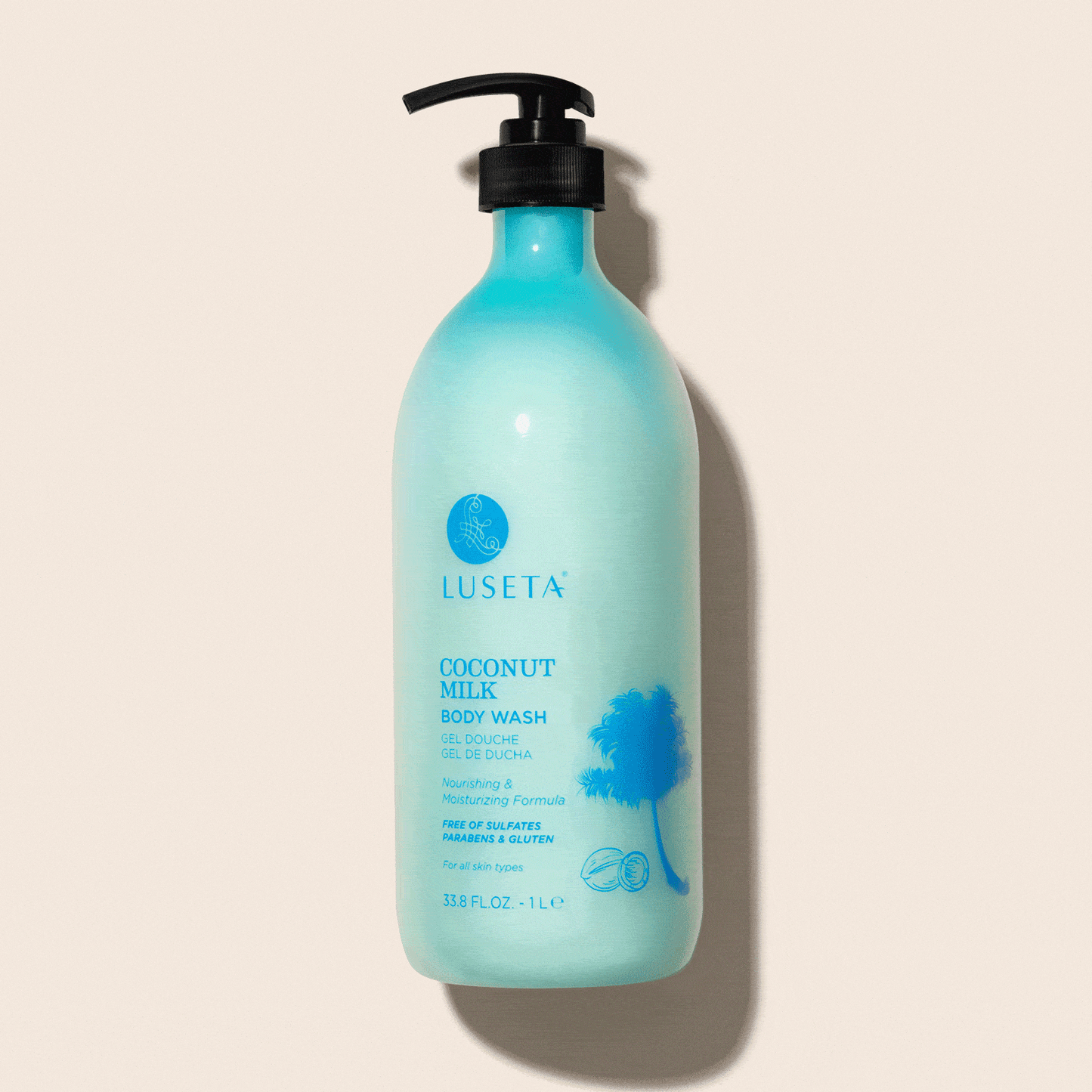 Coconut Milk Body Wash Body Wash Luseta Beauty 33.8oz