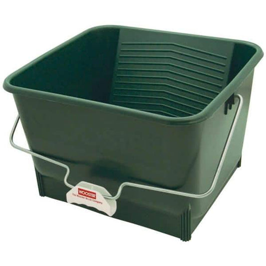 4 Gallon Paint Bucket Durable Polypropylene Solvent-Resistant
