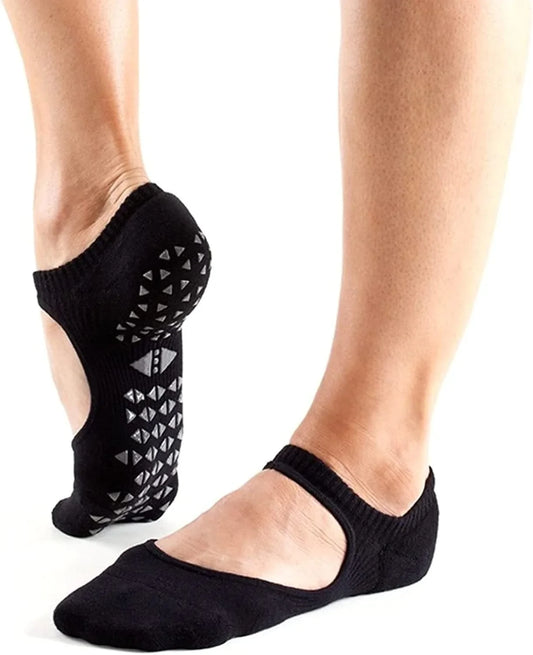 TAVI NOIR Women’S Emma Non-Slip Socks - Grip Barre, Dance, Pilates, Yoga Socks