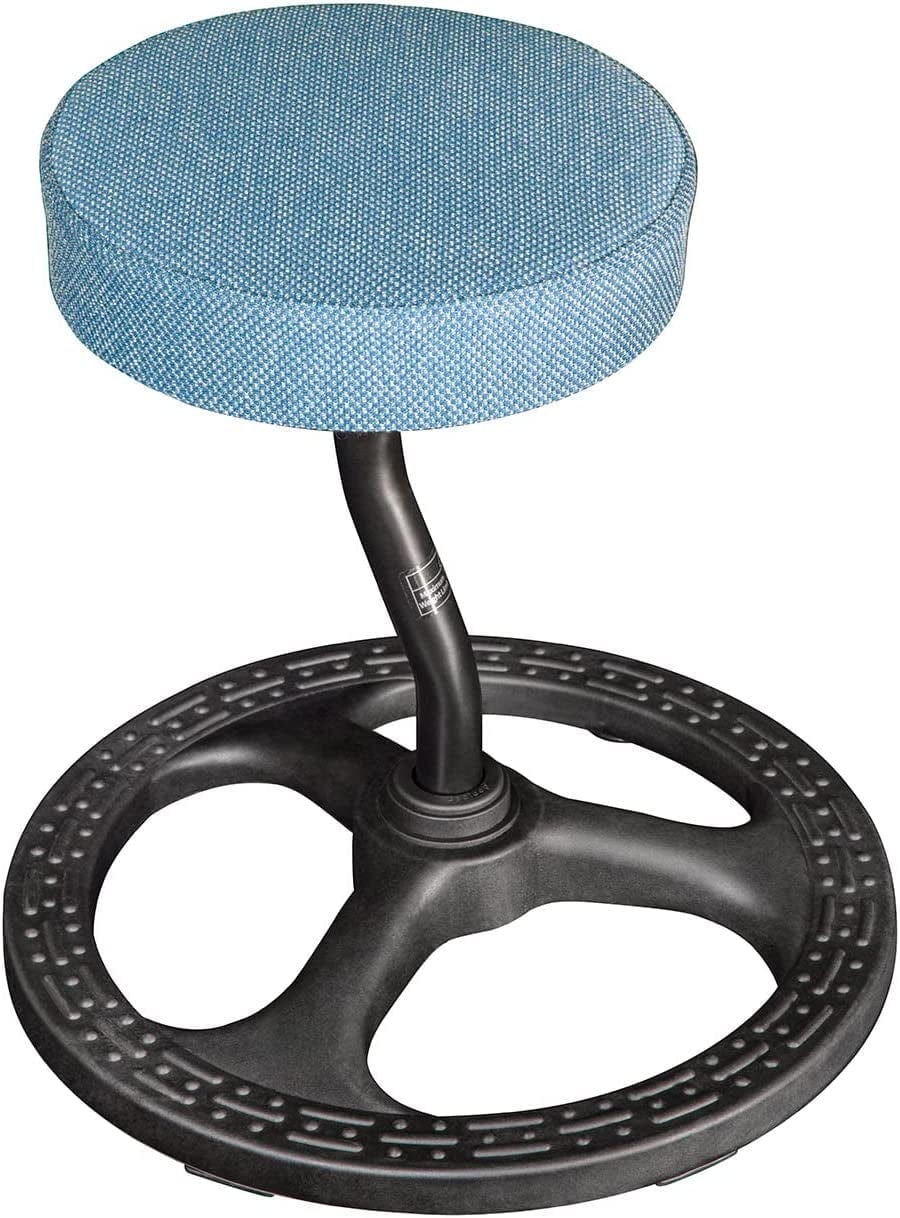Upaloop ADHD Chair, Fitness Seat Stool for Stability, Balance, Yoga, Office, School, Wellness, Active Sitting with Non-Slip Base and Machine-Washable Seat Cover