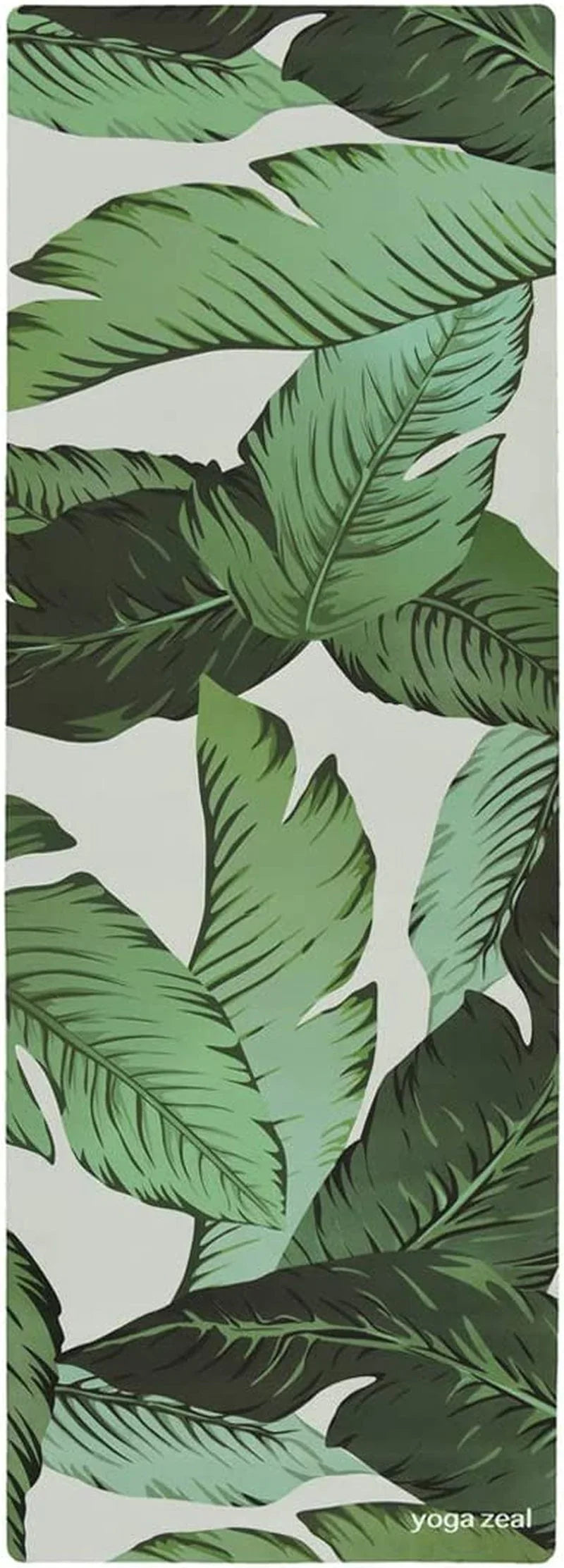 Yoga Mats by Yoga Zeal - Luxuriously Soft, Thick, Non-Slip, Hot Yoga Mat. Eco Printed. Designed to Grip Better with a Sweaty Yoga Practice!