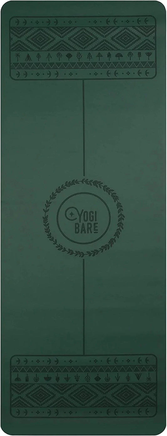 Yogi Bare Paws Yoga Mat 4Mm (1/6") - Extreme Non Slip Grip Fitness & Exercise Mat - ECO Friendly Natural Rubber - Yoga Exercise Equipment & Meditation Accessories